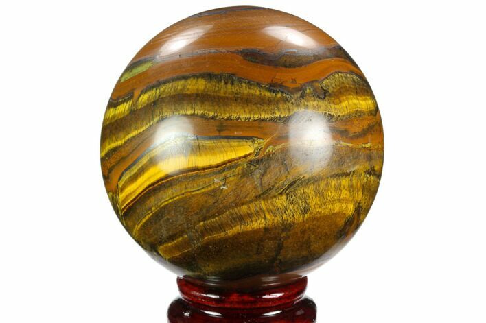 Polished Tiger's Eye Sphere #124621
